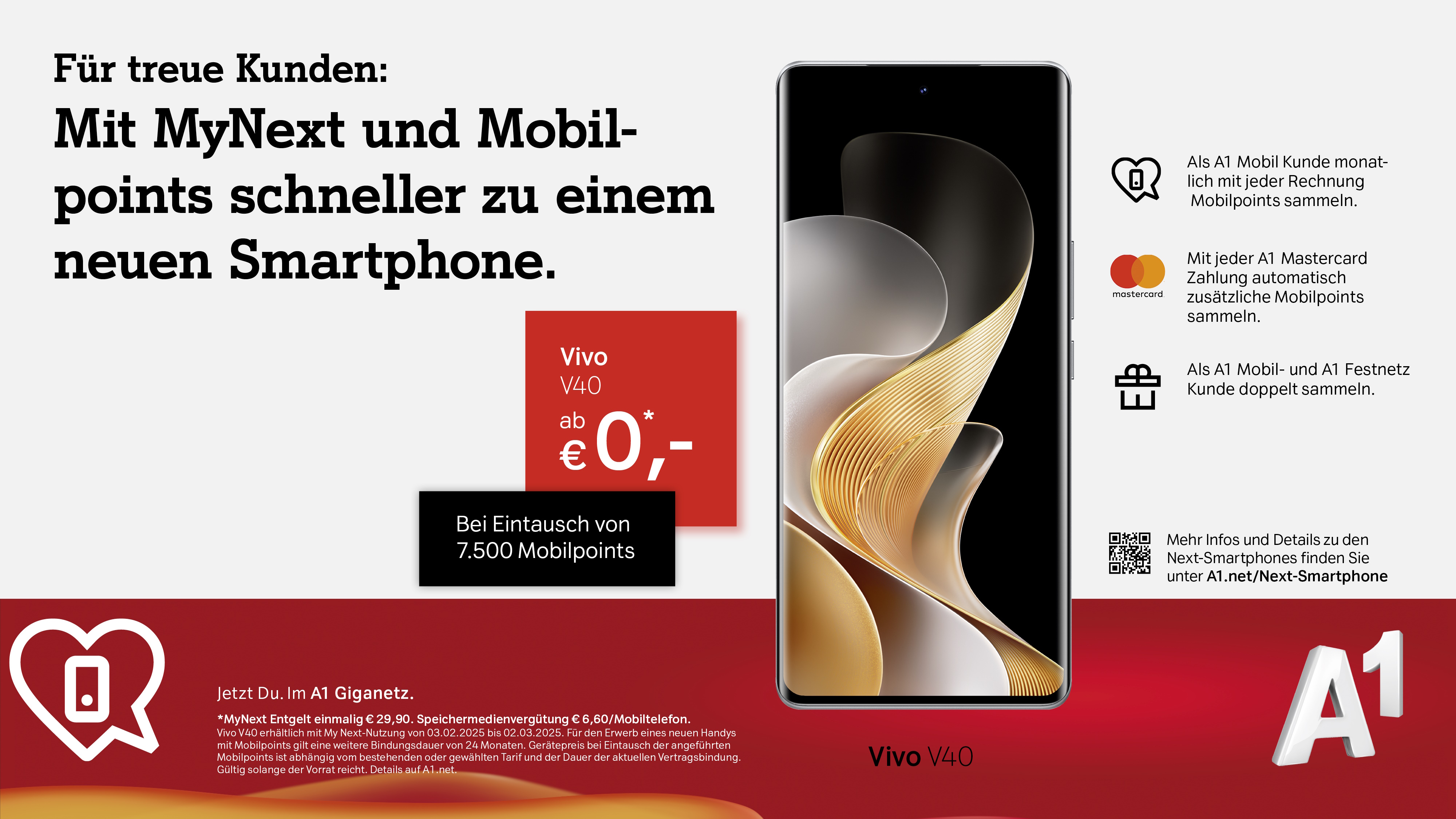 Für treue Kunden: Mit MyNext und Mobilpoints schneller zu einem neuen Smartphone. Vivo V40 ab € 0,-